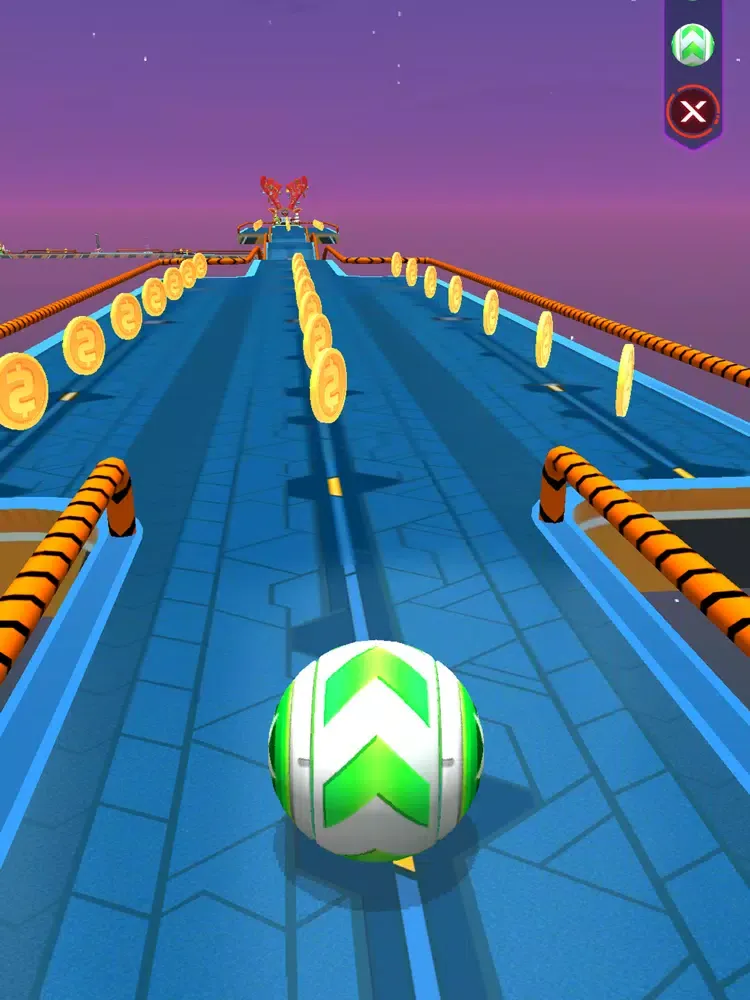 Tangkapan layar Ball Running 3D iPad 